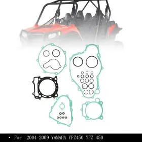 Munirater Rdb43524t 450 2004-2009 Engine Gasket Kit Top End Set For Yamaha Yfz450 Yfz