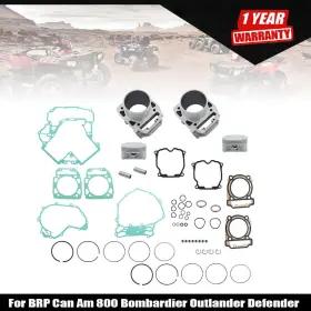 Munirater Tur853644i Front &rear Cylinder Kit Gasket For Brp Can Am 800 Bombardier Outlander Defender