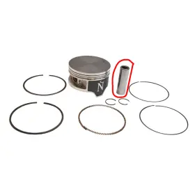 Namura Na-10042-8 No Pin .080 Over Bore Piston Kit For Honda Fits Rancher 420 88.5mm -no Wrist Pin