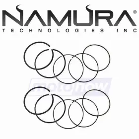 Namura Technologies Mn/es3b Piston Ring Set For 2019-2020 Kawasaki Kaf400 Mule Sx 4x4 Xc Le Fi - Rx