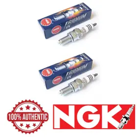 Ngk Br8eix Pair 2 Laser Iridium 5044 Spark Plugs Yamaha Banshee 350 Blaster 200