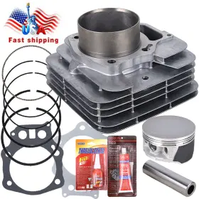 B037hd23906zb Oumurs For Honda Foreman 450 Es S Cylinder Piston Gaskets Top End Rebuild Kit 1998-2004