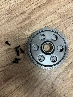 Bo68ya13802z Oumurs Heavy Duty One Way Bearing Starter Clutch Gear Kit For Yamaha Raptor 660 2001-03
