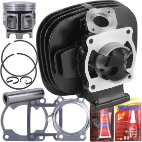 Oumurs Drs-a0370000418p-a Cylinder Piston Gasket Top End Rebuild Ring Kit For Yamaha Blaster 200 1988-2006