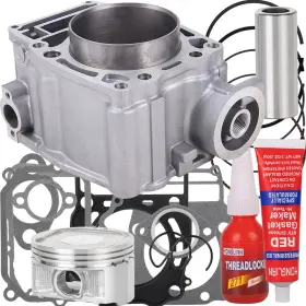 Oumurs Drs00201apl1037 Cylinder Piston Gasket Top End Rebuild Kit For Polaris Big Boss 500 1998-2002