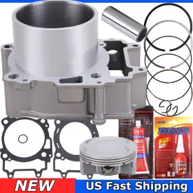 Oumurs Drsa037pao2811zb Cylinder Piston Gasket Top End Rebuild Kit For Polaris Sportsman 450 Ho 16-2017
