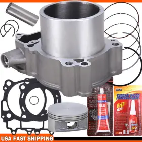 Oumurs Drsa037pao5311zb For Polaris Sportsman 450 2017-2022 Cylinder Piston Gaskets Top End Rebuild Kit