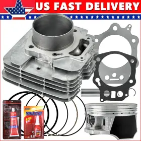 Oumurs Mppaoo37hd239oo6zb-1f Cylinder Piston Gasket Kit For Honda Foreman 450 Trx450 S/es/fe/fm 4x4 98-2004