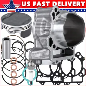 Oumurs Mppaoo37suooo6706zb Standard Bore Cylinder Piston Gaskets Top End Kit For Ltz400 03-14 94mm 12.3 1