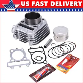 Oumurs Mppaoo37ya153oo6zb1f Fit For 2005-2016 Yamaha Xt225 Top End Cylinder Piston Gaskets Rebuild Kit Atv