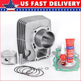 Oumurs Mppaooo37hdoo77oo6zb-1f 229cc Cylinder Piston Ring For Honda Trx250tm Trx250 Tm Recon 250 2002-2021