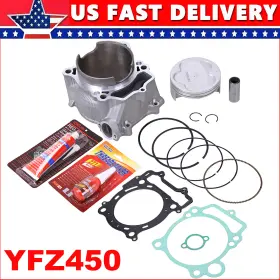 Oumurs Mppaooo37ya13ooo6zb-1f For Amaha Yfz450 Cylinder Piston Gasket Top End Kit Yfz 450 95mm 5ta-11351-00-00