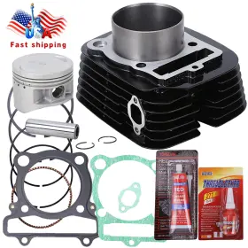 Oumurs Mr-37ya06501zb-a For Yamaha Warrior 350 1987-2004 Cylinder Piston Gaskets Top End Rebuild Kit Set