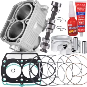 Oumurs Mr37pa02501zb Cylinder Piston Gasket Kit For Polaris Ranger Rzr Sportsman 800 And Camshaft