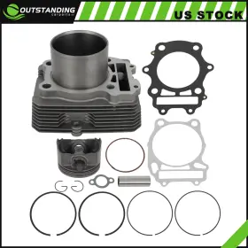 Outstanding-carparts Ou11267715175095parts Cylinder Piston Gasket Top End Kit Fit For Suzuki Eiger 400 King Quad Atv