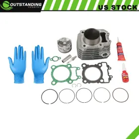 Outstanding-carparts Ou183860parts Engine Cylinder Piston Top End Rebuild Kit For Kawasaki Bayou 250 Klf250 03-11