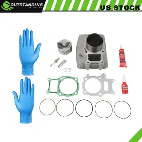 Outstanding-carparts Ou183862parts Big Bore 74mm Cylinder Piston Top End Kit For Honda Trx250ex 250x Recon 250 Atv