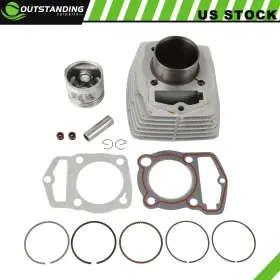 Outstanding-carparts Ou183868parts For Honda Xl125 Tl125 Cl125 Cb125s Cylinder Piston Gaskets Rings Rebuild Kit