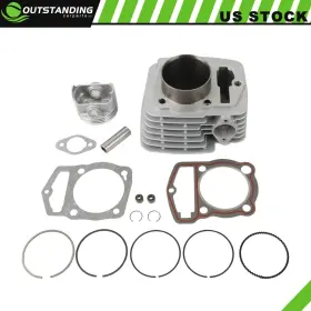 Outstanding-carparts Ou183869parts Cylinder Piston Ring Gasket Kit For Honda Crf150f 150cc Bbk Crf 150 F 2003-2005