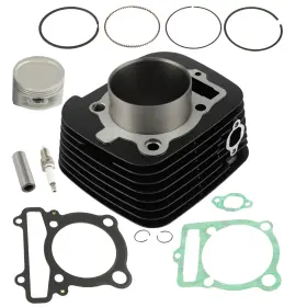 Parautostore Pa17113ra663e Cylinder Piston Gasket Top End Rebuild Kit For 2000-2012 Yamaha Big Bear 400 4x4