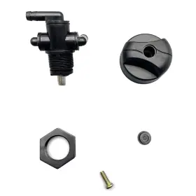 Partcare 7052161 Fuel Valve Petcock 3 Way And Knob Nut For Polaris Sportsman 335 400 500
