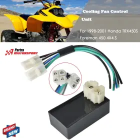 Partra 38710-hm7-004/902685ah Cooling Fan Control Unit For 1998-2001 Honda Trx450s Foreman 450 4x4 S Usa Atv