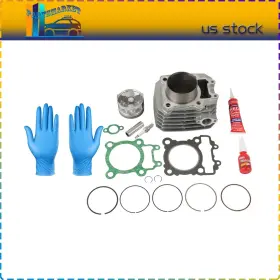 Ps18334ma860et Partsmarket2018 Engine Cylinder Piston&top End Rebuild Kit Fits 03-11 Kawasaki Bayou 250 Klf250