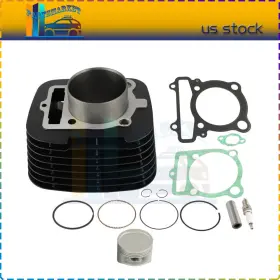 Partsmarkets Pmt171663bs-2 Cylinder Piston Gasket Top End Rebuild Kit For Yamaha Big Bear Kodiak 400 Atv
