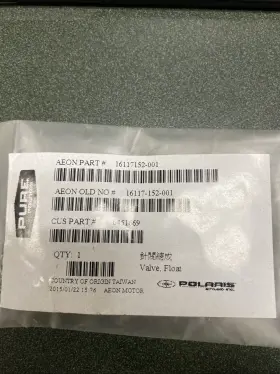 Polaris 0451669 Float Valve Brand New Oem