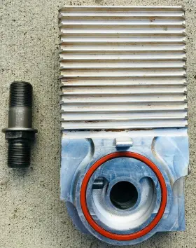 Polaris 1240252 Oil Cooler Block Connector 3086401 Oem 2006 Hawkeye 300 4x4 Atv