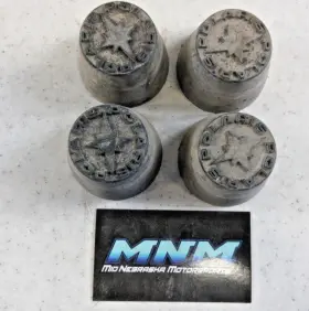 1521128 Polaris 2013 Ranger 500 Genuine Front / Rear Wheel Center Axle Dust Cap Set 4