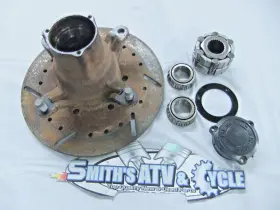 Polaris 2202595 Sportsman 335 4x4 Front Hub Brake Rotor Cage Clutch Roll Bearings
