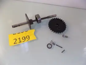 Polaris 2520749 Used Oem 07-11 Outlaw 525 Irs S 450 Oil Pump Shaft And Rotor Set Assy