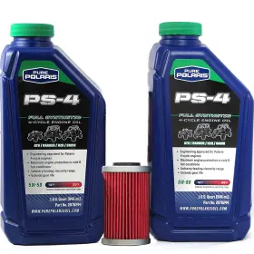 Polaris 2520754 2876244x2 New Oem Atv Oil And Filter Change Kit Outlaw 525 2520754 2876244x2