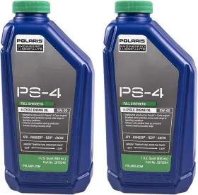 Polaris 2876244 Ps4 Full Synthetic 5w50 4 Stroke Motor Oil- 2 2871281 2874414