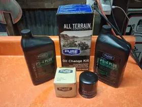 2876738 Polaris Pure Oil Change Kit Full Size Single Cylinder 4-cycle Atv #