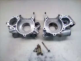 Polaris 3084774 2001 Xplorer 400 Engine Crankcases Crank Case Halves 97 98 99 00 01 02