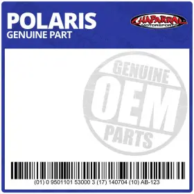 Polaris 3610105 Oem Double Lip Seal 2.00x2.75 Genuine Part
