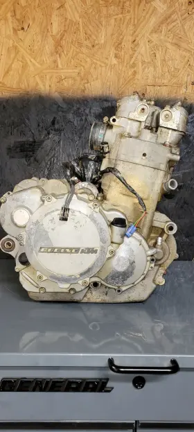 Polaris 7-830 2007 Outlaw 525 Irs Atv Engine Ktm For Parts Or Repair Not Working