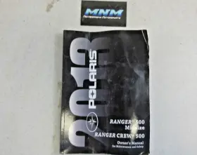 Polaris 9923950 2013 Ranger 500 Genuine Driver Owner Manual Service Oil Change Book Oem