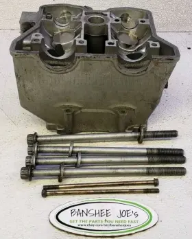 Polaris Bjr#4671 2005 Predator 500 Cylinder Head With Good Valves 3089880 No Cams Or