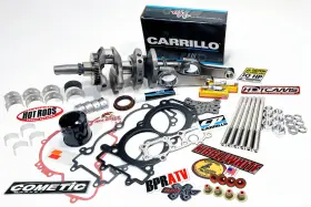 Polaris Oem Hot Rods Cp Carrillo Bpratv Rzr Xp Turbo Hr00046 Complete Bottom End Engine Rebuild Kit Gaskets Ti Studs Crank