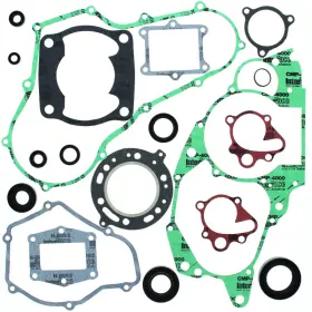 Quadboss 563997 Complete Gasket Set With Oil Seals For Honda Atc250r And Trx250r