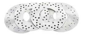 A-62028 Race-driven 2006 2007 2008 2009 Polaris Sportsman X2 500 Efi Front And Rear Brake Rotors Discs