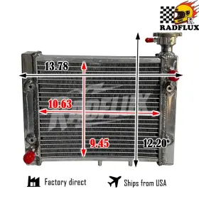 Radflux 2006-2014 500/650/800 Aluminum Radiator Fit To Can-am Can Am Outlander Max 800/650/500 R Efi