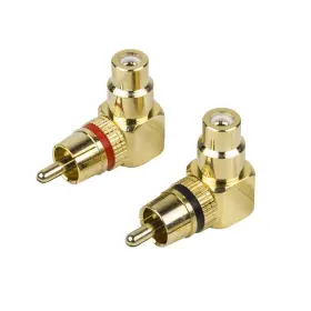 Raptor 086429389810 Rmfr Barrel Connectors Male To Female Right Angle - Pro Series Pair
