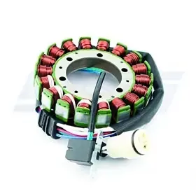 Rareelectrical 65-920-01a1 New Stator Assembly Fits Yamaha Big Bear Real Tree 400cc By 5fu-81410-00-00