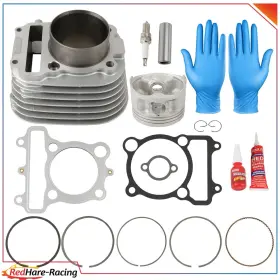 Redhare R18342ed878hare Cylinder Piston Gasket Top End Kit New For Yamaha Xt225 Ttr225 Ttr230 70mm Atv