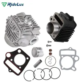 Ridelux 48958563 Top End Rebuild Kit Cylinder Head Piston For Honda Trx90 Sportrax 90cc 1993-2005