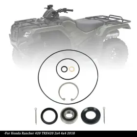 Roadboost 91002-ky0-981 Rear Brake Drum Bearing Seals Kit Fit For Honda Rancher 420 Trx420 2x4 4x4 2018